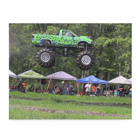 Discombobulated Mega Truck Puzzle - 120/252/500 Pieces | Thrilling Off-Road Adventure