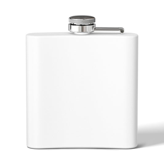 Head Rush 6oz Stainless Steel Flask - "Turn Up" Off-Road Adventure Design