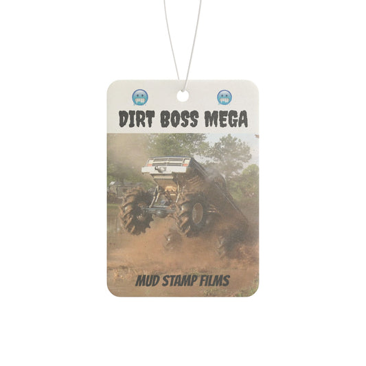Car Air Freshener - Chevy Trucks Dirt Boss Mega Mud Truck Scented