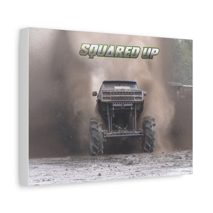 Squared Up Mega Truck Matte Canvas Print — Stretched 1.25"
