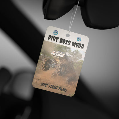 Car Air Freshener - Chevy Trucks Dirt Boss Mega Mud Truck Scented