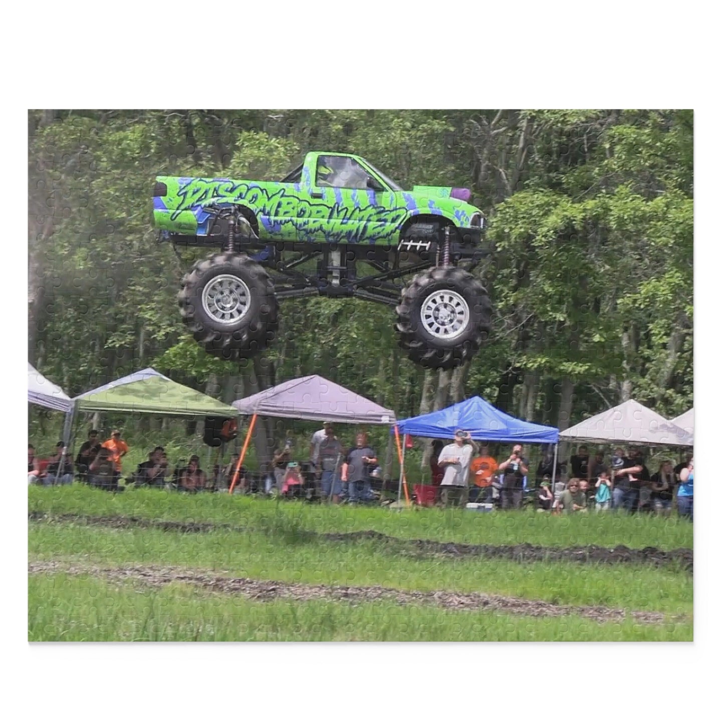 Discombobulated Mega Truck Puzzle - 120/252/500 Pieces | Thrilling Off-Road Adventure