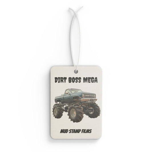 Car Air Freshener - Chevy Trucks Dirt Boss Mega Mud Truck Scented