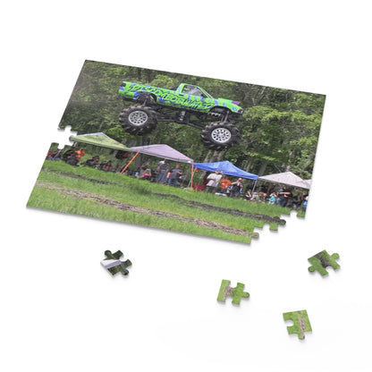 Discombobulated Mega Truck Puzzle - 120/252/500 Pieces | Thrilling Off-Road Adventure