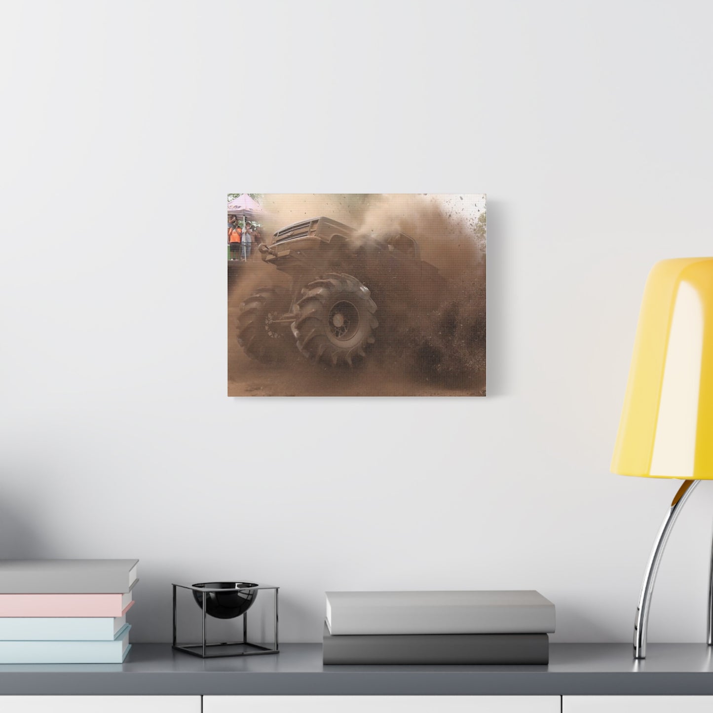 Dirt Boss Mega Mud Run Canvas Print – Stretched Matte Wall Art