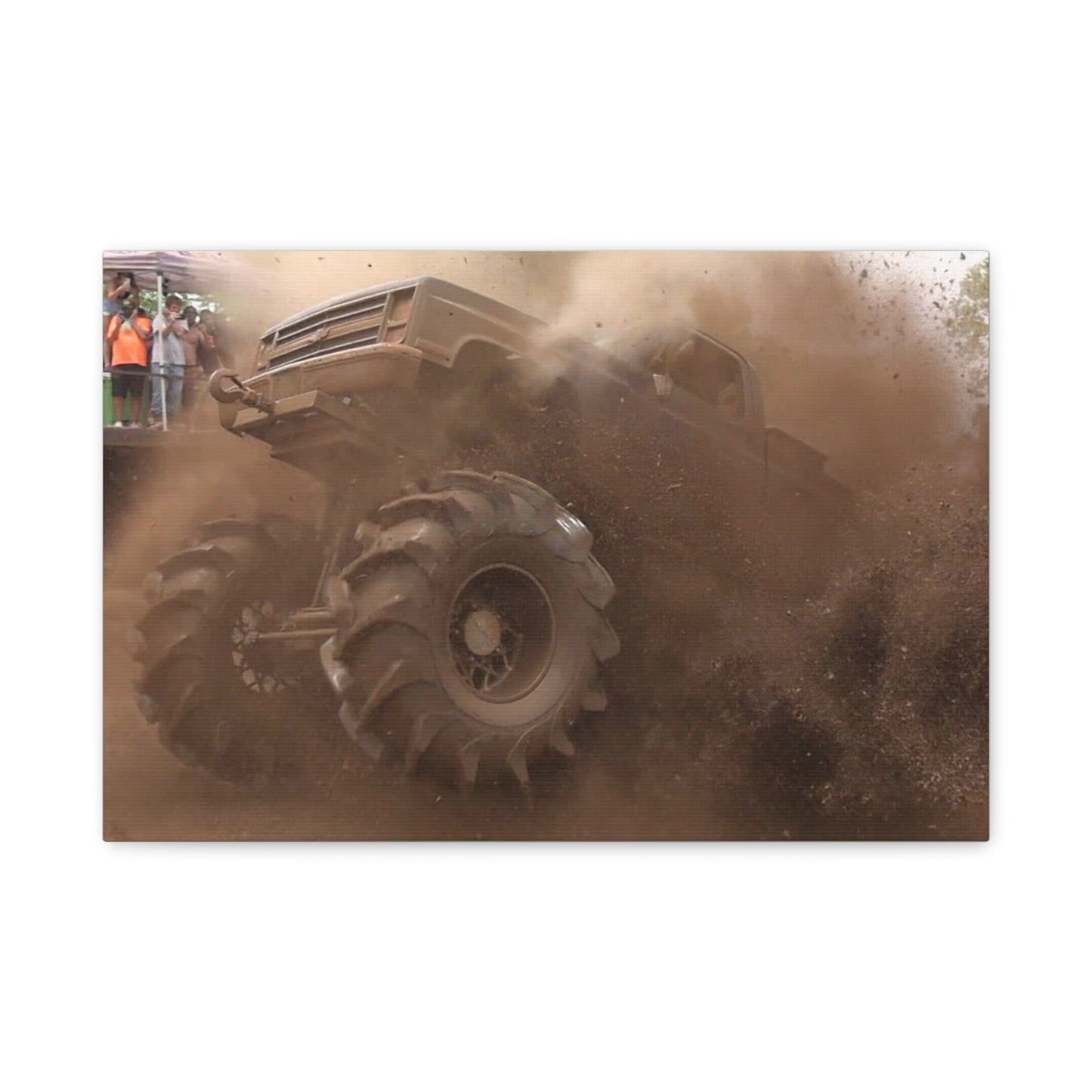 Dirt Boss Mega Mud Run Canvas Print – Stretched Matte Wall Art