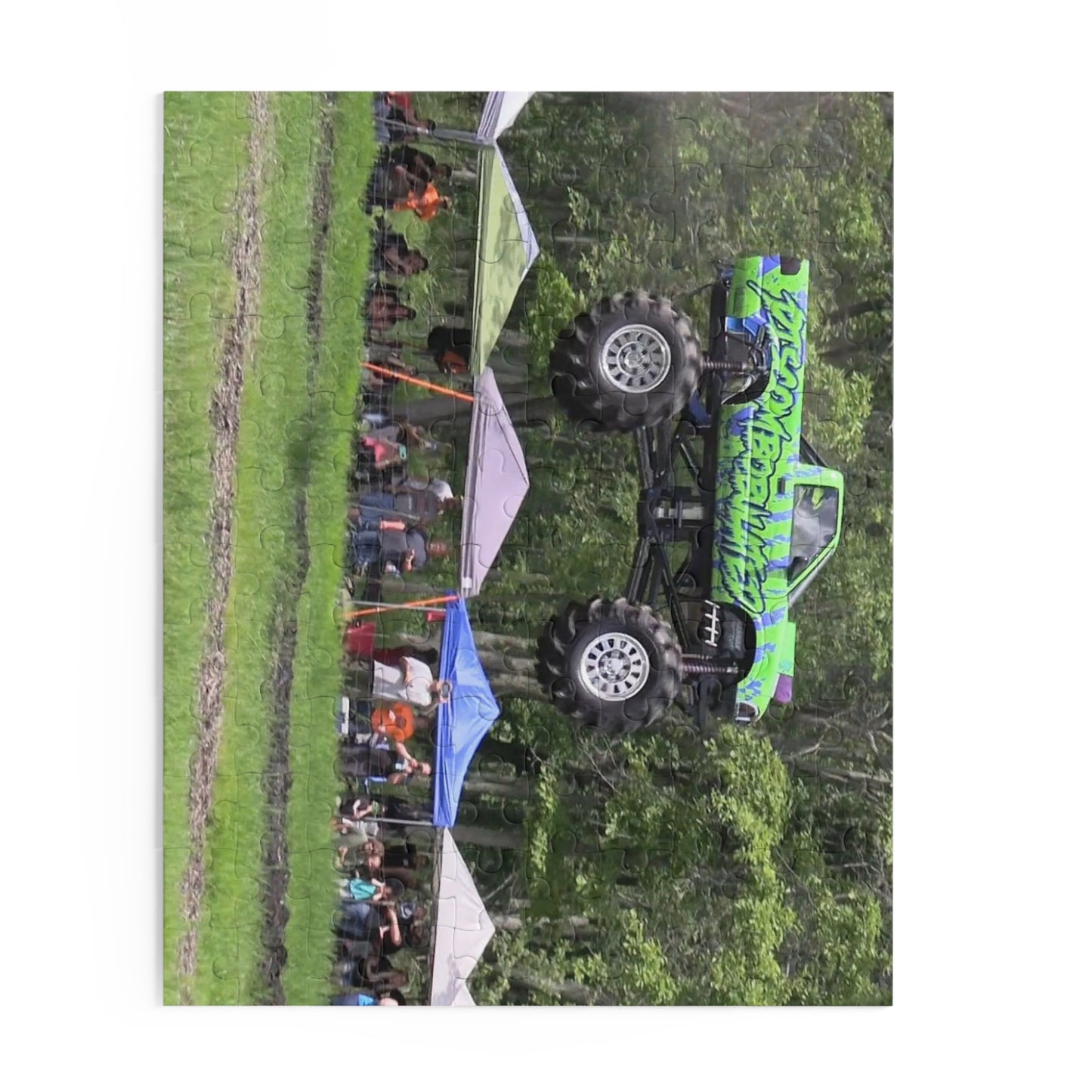 Discombobulated Mega Truck Puzzle - 120/252/500 Pieces | Thrilling Off-Road Adventure