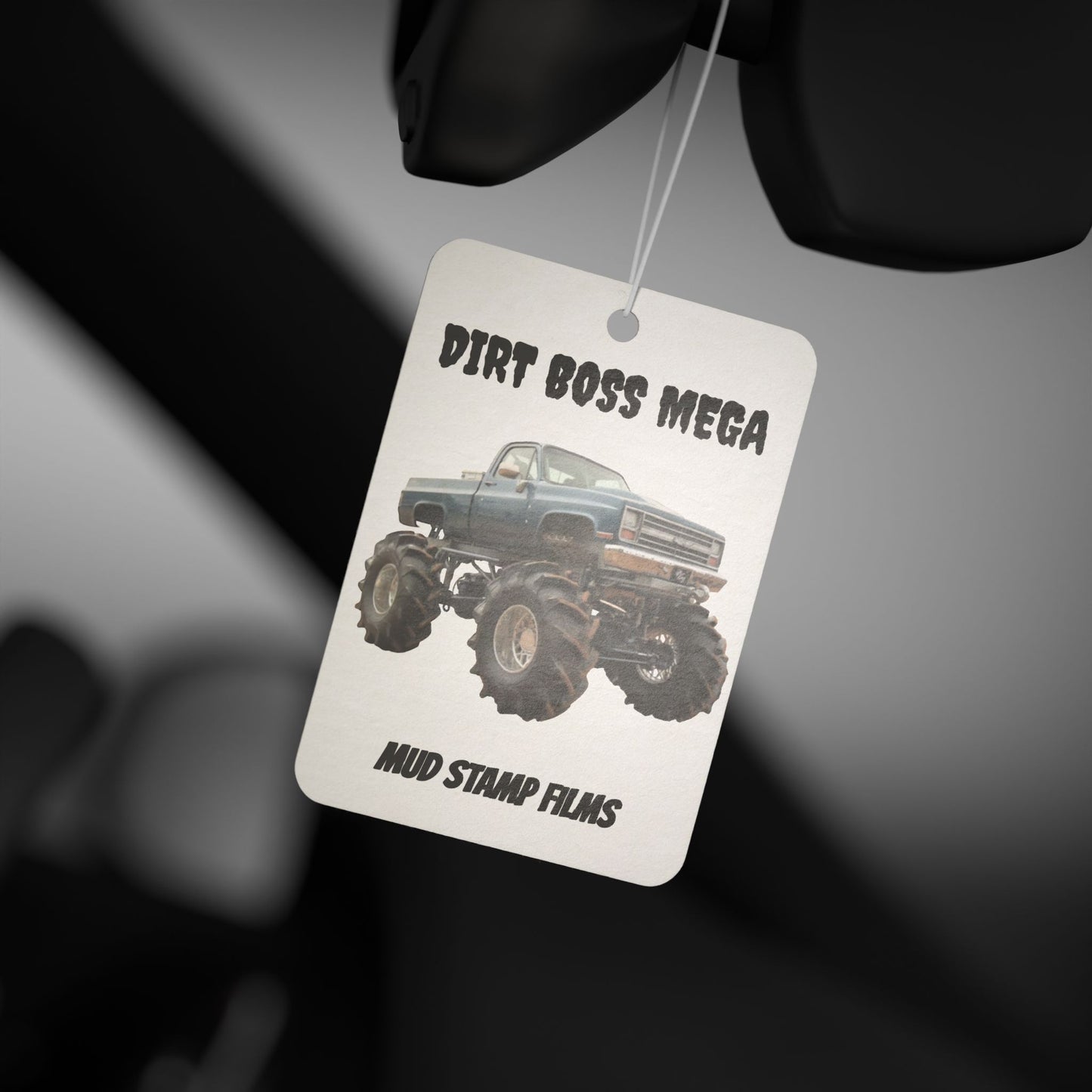 Car Air Freshener - Chevy Trucks Dirt Boss Mega Mud Truck Scented