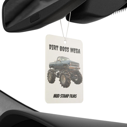 Car Air Freshener - Chevy Trucks Dirt Boss Mega Mud Truck Scented