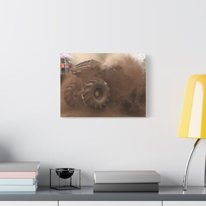 Dirt Boss Mega Mud Run Canvas Print – Stretched Matte Wall Art