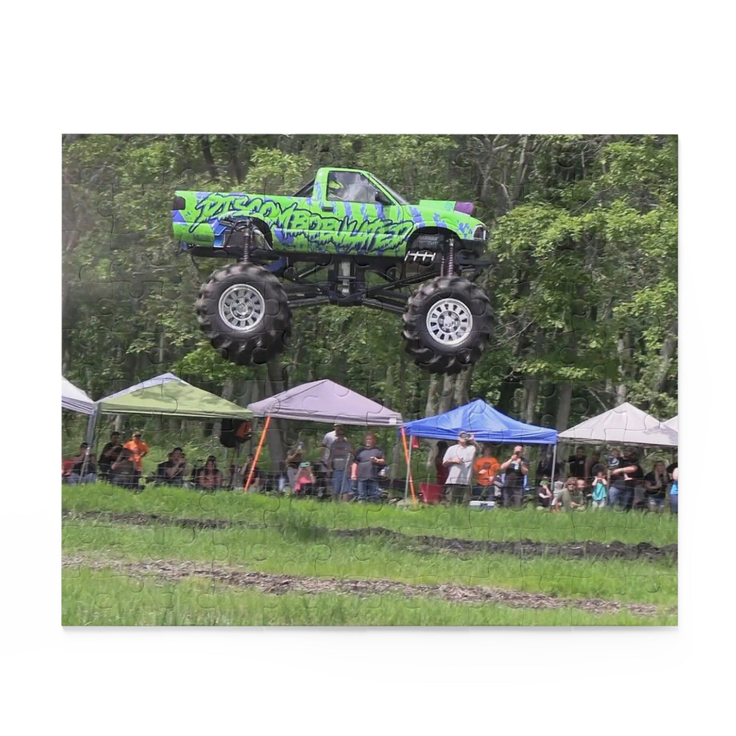 Discombobulated Mega Truck Puzzle - 120/252/500 Pieces | Thrilling Off-Road Adventure