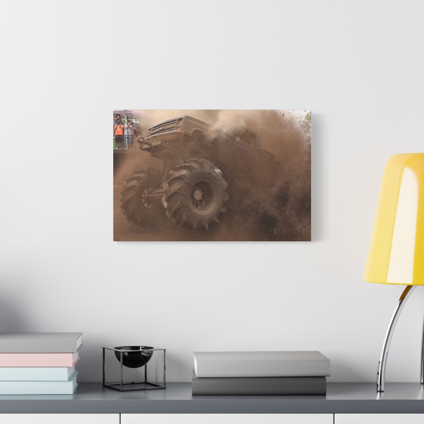 Dirt Boss Mega Mud Run Canvas Print – Stretched Matte Wall Art