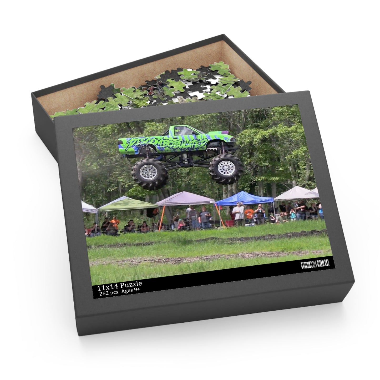 Discombobulated Mega Truck Puzzle - 120/252/500 Pieces | Thrilling Off-Road Adventure
