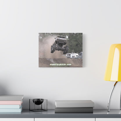 Squared Up Mega Truck Matte Canvas Print — Stretched 1.25"
